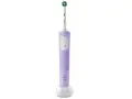 Fioletowa szczoteczka elektryczna Oral-B Pro Vitality z ładowarką. Zapewnia energię i witalność dla Twojego uśmiechu.