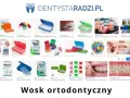 Wosk ortodontyczny w różnych opakowaniach. Czy wosk ortodontyczny jest jadalny? Nie, służy do ochrony przed otarciami od aparatu.